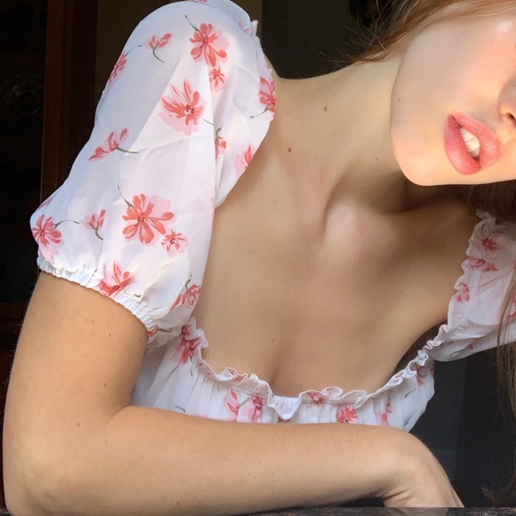 Princess Polly Floral Crop Top - Picture 4 of 4